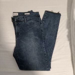 Frame Denim Le High Dark Blue Jeans